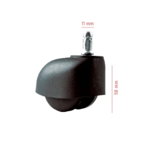 Ahşap Ayaklı Koltuklar İçin 50 mm Tekerlek – 5’li Set — ikinci ürün görseli