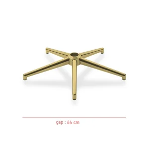 Gold Konik Koltuk Yıldız Ayağı — ikinci ürün görseli