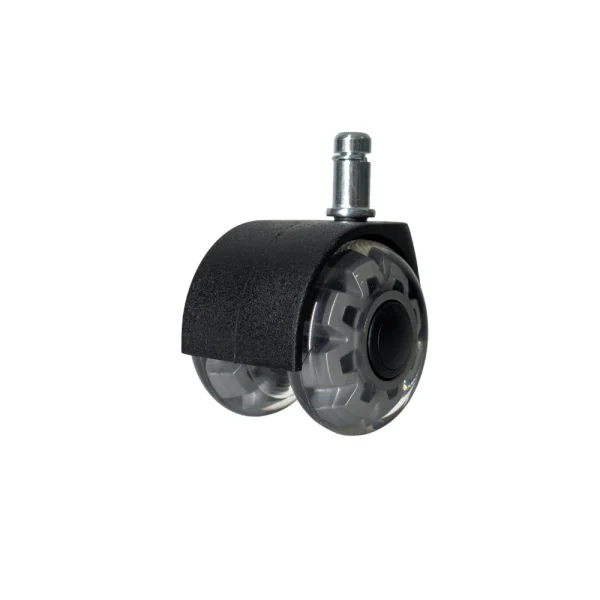 Tegir Pro Gümüş Şeffaf 50 mm Koltuk Tekerleği – 5’li Set