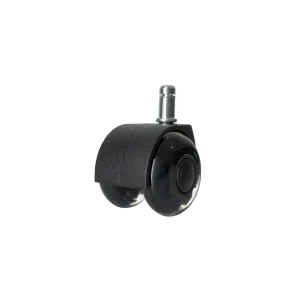 Tegir Pro Siyah Şeffaf 50 mm Koltuk Tekerleği – 5’li Set