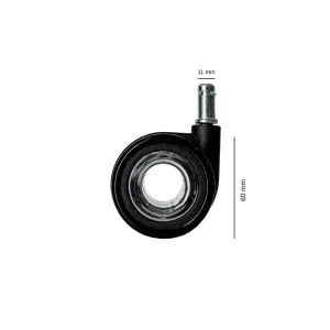 Tegir Pro Elite 60 mm Koltuk Tekerleği – 5’li Set — ikinci ürün görseli