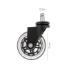 Rollerblade 75 mm Koltuk Tekerleği ölçü görseli; 75 mm tekerlek çapı ve 11 mm pim
